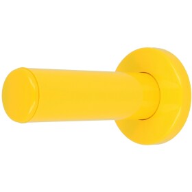 Nylon line spare paper roll holder yellow