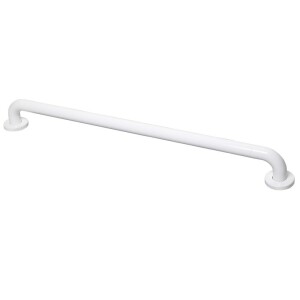 Nylon line towel rail Ø34 mm, 800 mm long, white