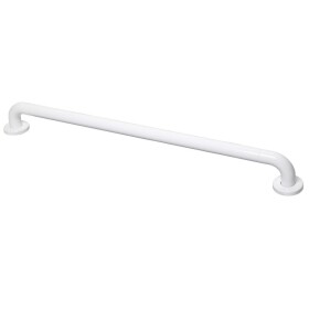 Nylon line towel rail &Oslash;34 mm, 800 mm long, white