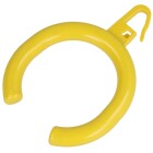 Bague de rideau Nylon-Line ouverte, jaune