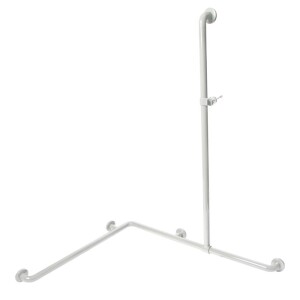 Normbau Nylon line shower hand rail with shower rail NY387.240 white