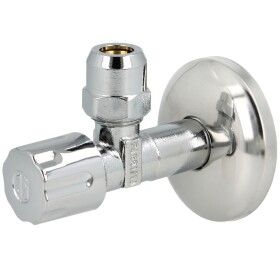 OEG Angle valve chrome-plated 1/2" x 10 mm...