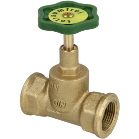 Straight-seat valve 1&frac14;&ldquo; IT without drain...