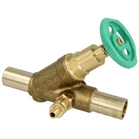 KFR valve DN 25 with drain &Oslash; 28 mm press connection