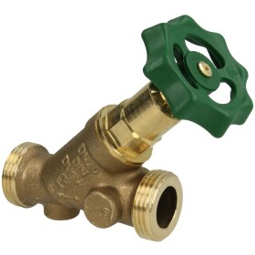 Free flow valve DN 20, without drain 1&quot; ET x 1&quot;...