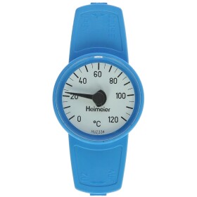 Thermomètre Heimeier bleu pour Globo D