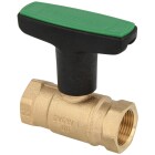 Heimeier ball valve DVGW Globo D 3/4&quot; DN 20, IT x IT, red brass