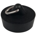 Valve plug &quot;Comfort&quot; with magnet black &Oslash; 43.5 mm