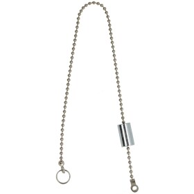 Ball chain 60 cm chrome for single-hole mixers