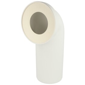 WC connection elbow 90&deg; DN 100 alpine white