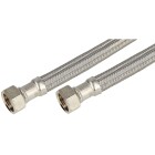 Connection hose 300 mm (DN 13) 1/2&quot; nut x 1/2&quot; nut stainless steel
