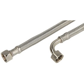 90° elbow connecting hose 1500 mm 1/2" nut x...