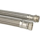 Connection hose 1,500 mm (DN 32) 1 1/4&quot; ET x 1 1/4&quot; nut stainless steel