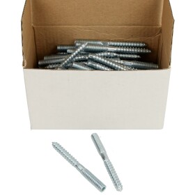 Hanger bolt M8 x 80 mm