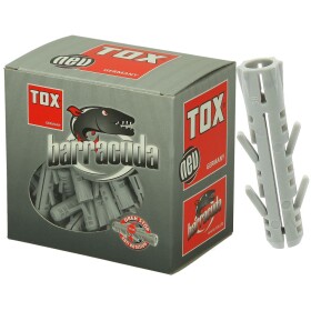 Tox Chevilles à expansion Barracuda 6 x 30 mm