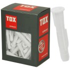 Tox Cheville universelle TRIKA, 8 x 51 mm avec collerette