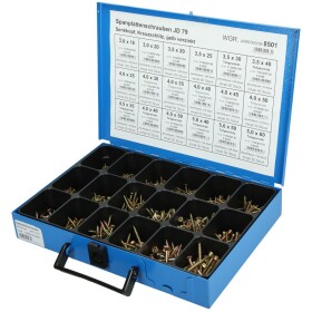 Assortment box chipboard screws countersunk head