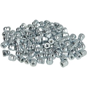 Cap nut M6 according to DIN 1587 galvanised