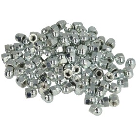 Cap nut M8 according to DIN 1587 galvanised