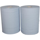 Tork universal paper wipe 37 x 34 cm, 2 ply, 320 blue, 2 x 1000 w. 128408
