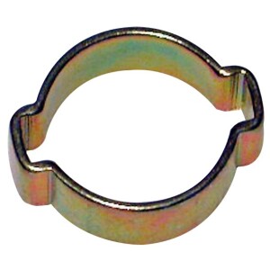Collier 2 oreilles, acier galvanisé, W 1 ouverture de serrage 5-7 mm