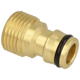 Adapter 1/2&quot; ET with plug-in coupling, brass
