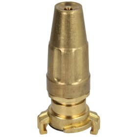 Brass spray nozzle with quick-coupling heavy design 1&quot;