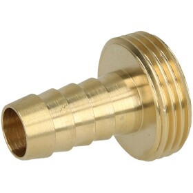 Brass hose tail flat-sealing male thread 1-piece...