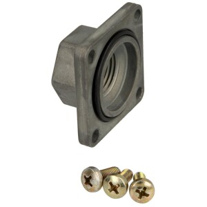 Flange 1/2" straight, for gas control block SIT 820 Nova