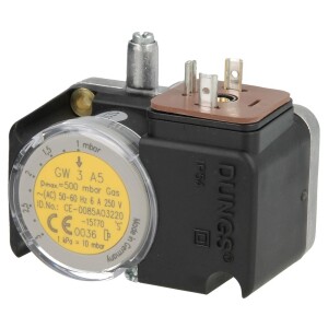 Pressure switch gas air Dungs GW3 A 5 (replaces GW3A2) 229250
