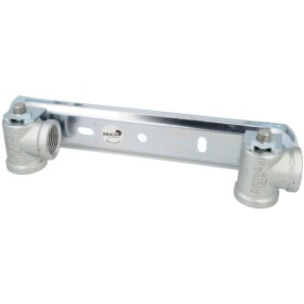 Gas meter plate f. double-pipe gas meter 1, galvanised