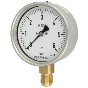 Rohrfedermanometer RM 0-6 bar