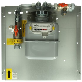 GOK main shut-off valve with gas meter 0.1 bar for indoor...