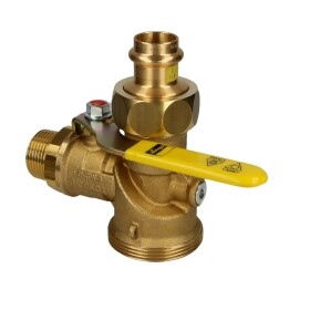 Viega Profipress G gas meter ball valve 22 mm, 1",...